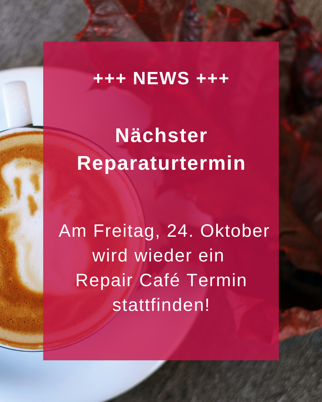 Reparaturtermin Oktober 2025