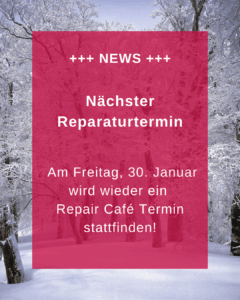 Reparaturtermin Januar 2026