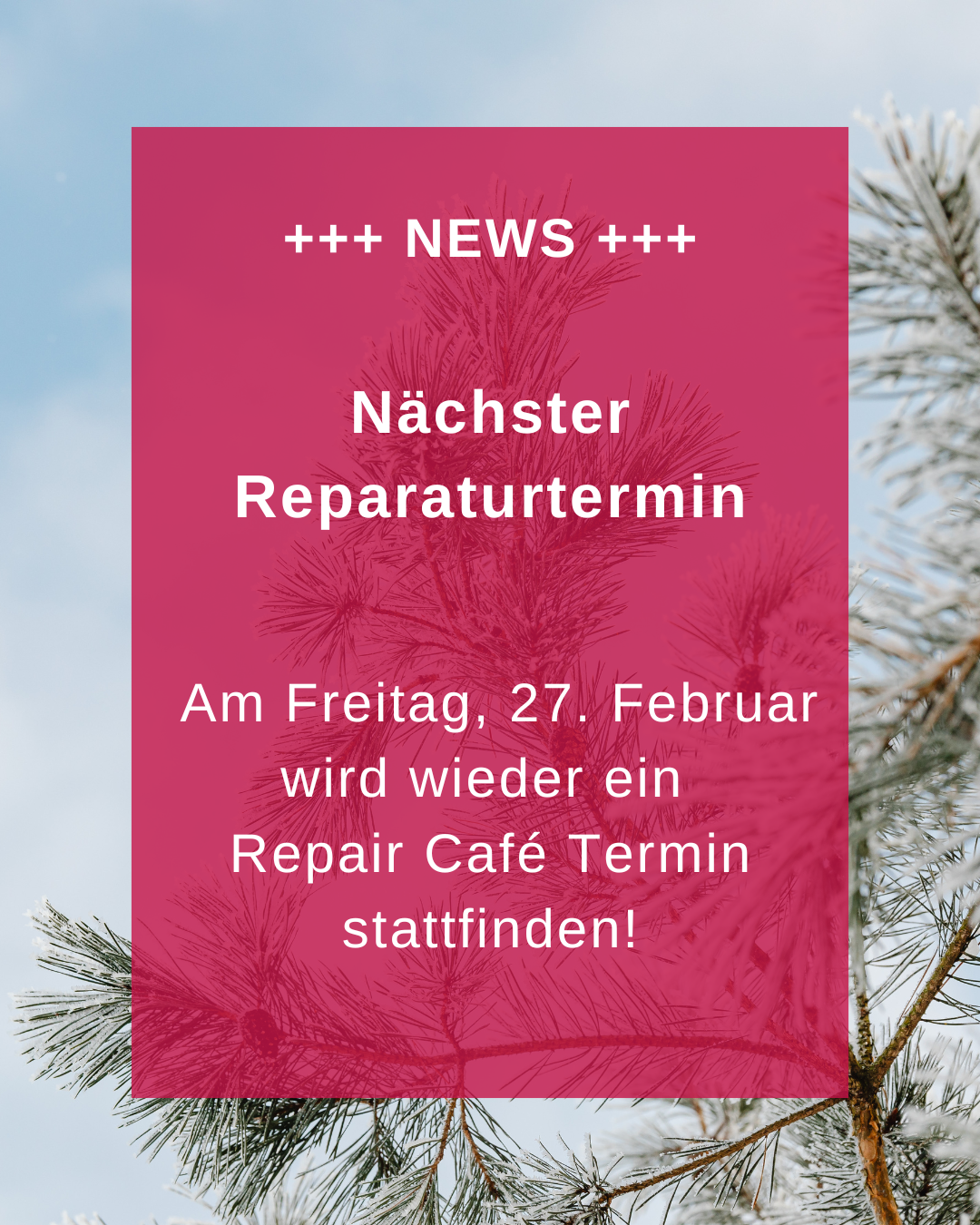 Reparaturtermin Februar 2026