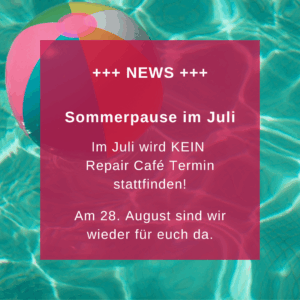 Reparaturtermin Juli 2026